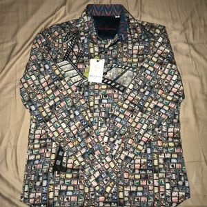Robert Graham Shirt (Long Sleeve) New